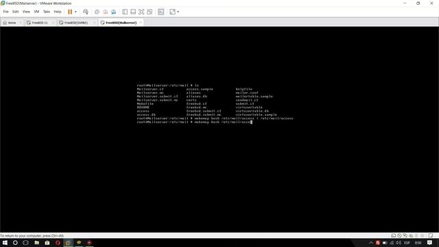 MAILSERVER en FreeBSD 11.2 смотреть онлайн