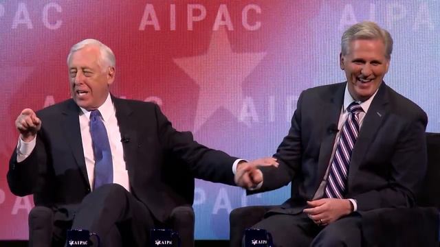 Reps. Kevin McCarthy (R-CA) and Steny Hoyer (D-MD) смотреть онлайн