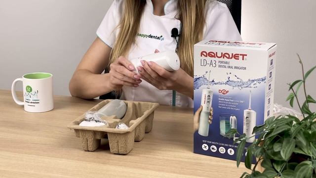 Unboxing bezprzewodowego irygatora do zębów AQUAJET LD-A3 ? смотреть онлайн