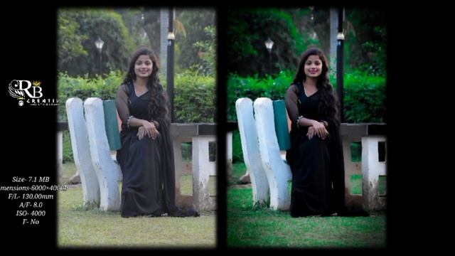 OUTDOOR PHOTOSHOOT|| BLACK SAREE||GREEN BACKGROUND||NIKON D5600 смотреть онлайн