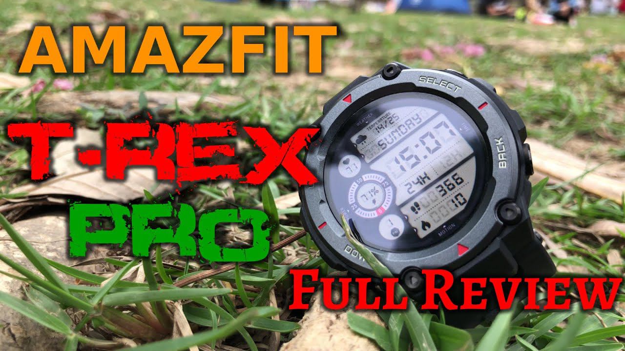 Amazfit T-Rex Pro - Полный обзор смотреть онлайн