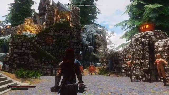 SKYRIM И 396 ГРАФИЧЕСКИХ МОДОВ - 3 СЕРИЯ - ПРОХОЖДЕНИЕ смотреть онлайн