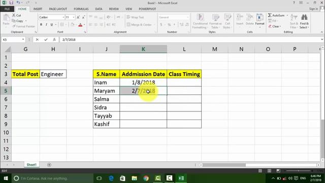 Sir Faisal Lecture 24 to 30 - step by step Complete MS Excel Tutorial in Pashto (A to Z) смотреть онлайн