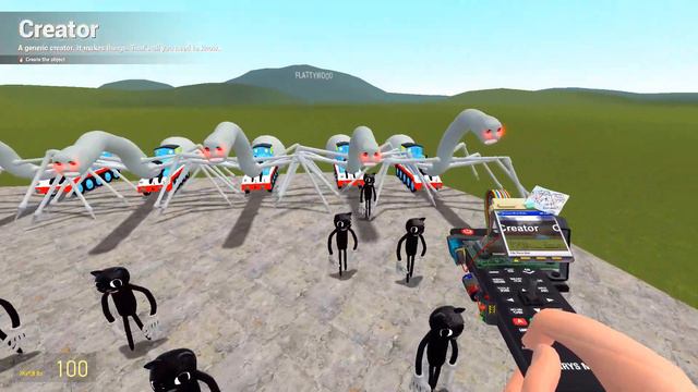 ALL CURSED THOMAS VS TAMUS VS CAR EATER VS BUS EATER In Garry's Mod смотреть онлайн