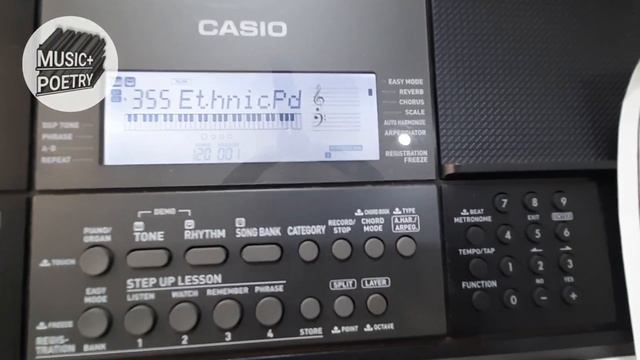 Detailed Tones Registration/Bank System in Casio CTX-870 IN | Storing Tones in Casio CTX-870 IN смотреть онлайн
