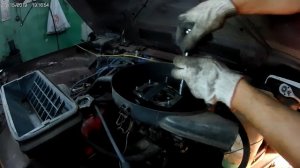 Разбираем НИВУ. Снятие поддона, масляного насоса. #1