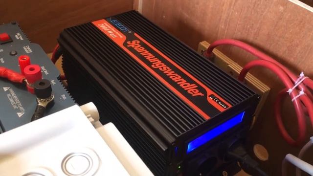 Convertisseur 2000W 4000 DC 12V à AC 220V Onduleur Multifonction LCD 2 1A USB