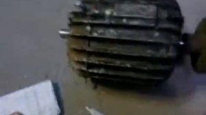 Собранный генератор для ветряка из асинхронного двигателя