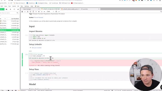 Automate LinkedIn Using Python ? смотреть онлайн