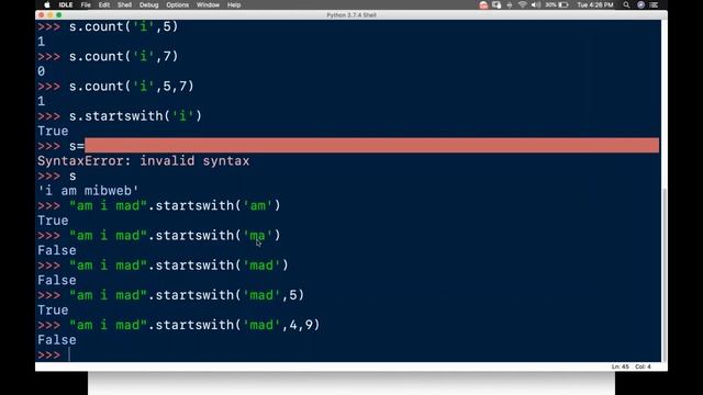 Python String DataType and it's Built-in Functions (part-1) | by Idris Mibweb | SkillBout смотреть онлайн