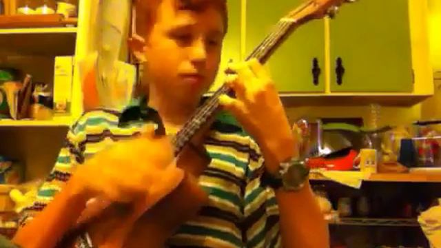While My Guitar Gently Weeps Ukulele Cover смотреть онлайн