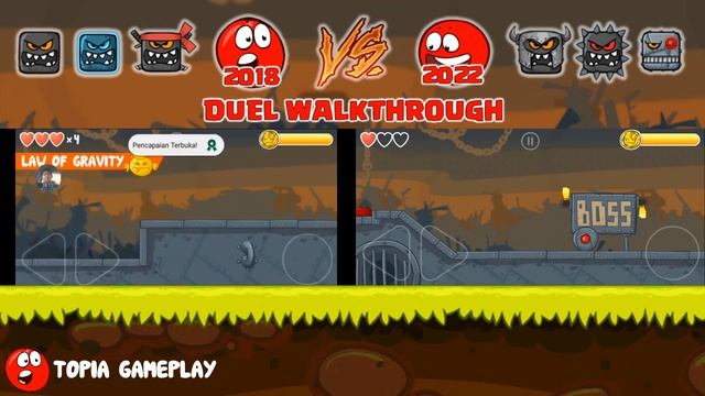 RED BALL 4: DUEL WALKTHROUGH '2018 VS 2022' ALL LEVELS (1 - 75) MY GAMEPLAY VOLUME 1,2,3,4,5 смотреть онлайн