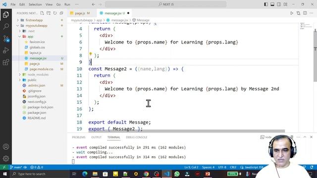 React Components Props in Next JS | Next JS Full Course #4 | Next JS Interview Questions смотреть онлайн