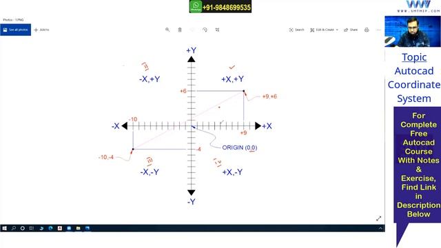 AutoCAD Coordinate System - CLASS 4 смотреть онлайн