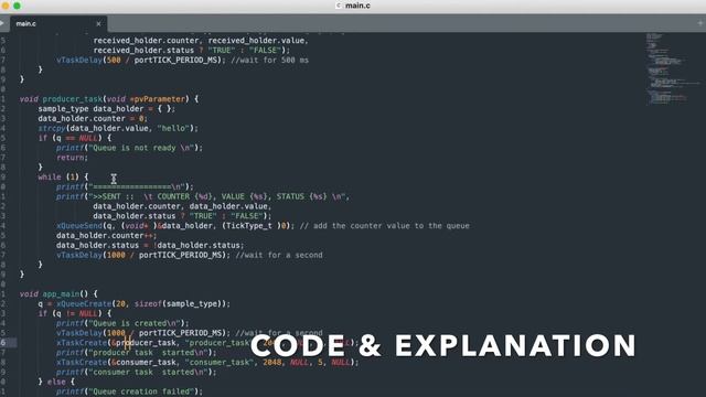 ESP-IDF Queue - Custom struct send/receive || Custom C Struct ESP32 Queue || ESP IDF Queue смотреть онлайн