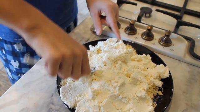 Хачапури с сыром и творогом *очень вкусно*