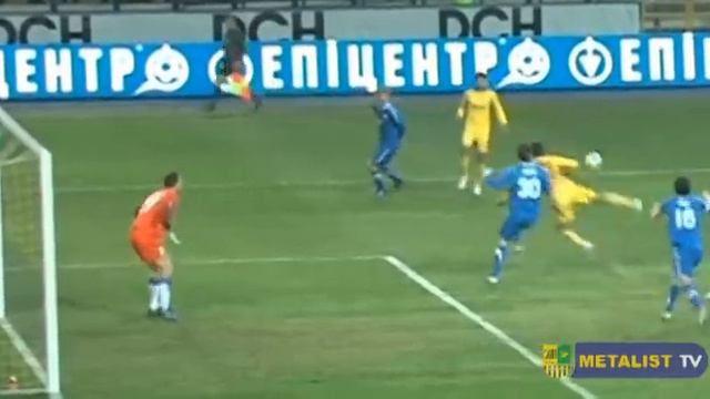 Супер-гол Клейтона Хавьера, Металлист - Днепр 2-2 смотреть онлайн