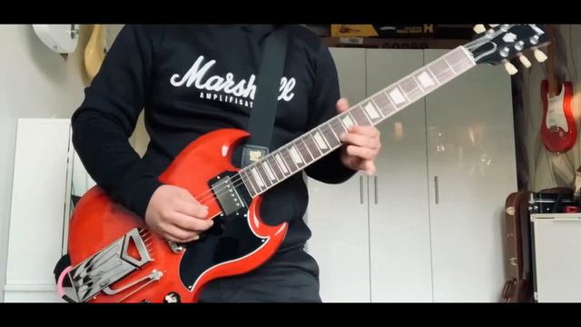 Live Looping | Gibson SG Standard 61 Sideways Vibrola смотреть онлайн