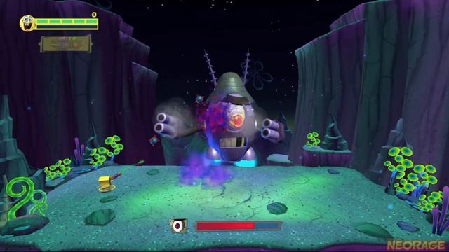 SpongeBob Squarepants Plankton's Robotic Revenge - All Bosses + Cutscenes смотреть онлайн