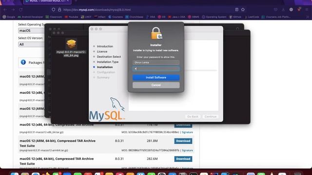 MySQL Installation in Apple macOS Intel Chip |DBMS|SQL|APPLE MAC|ORACLE| смотреть онлайн
