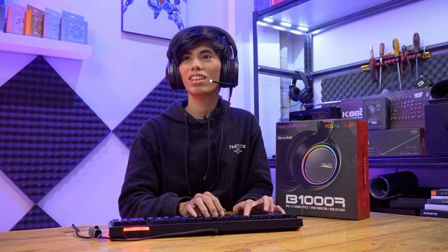 HEADSET GAMING SURROUND DENGAN BASS YANG NENDANG ! | Review Abkoncore B1000R Real 5.2 Gaming Headse смотреть онлайн