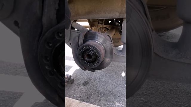 Разборка ступицы оси SAF