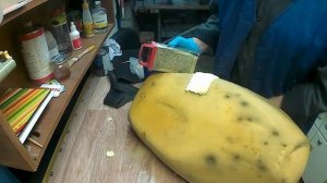 Ремонт и перетяжка сиденья Скутера. Своими руками.