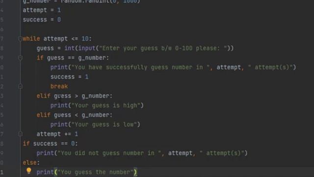 number guess game in python | number guessing game code in python смотреть онлайн