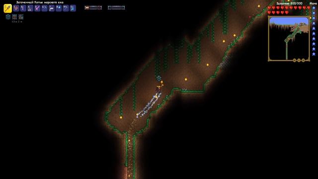 Песчаный Бич - Desert Scourge - Calamity Mod Terraria #3 смотреть онлайн