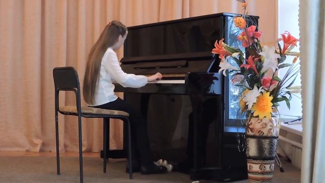 Карпенкова Анастасия. С Рахманинов Итальянская полька ("Садовская ДМШ", преп. Цветкова Н.А.) смотреть онлайн