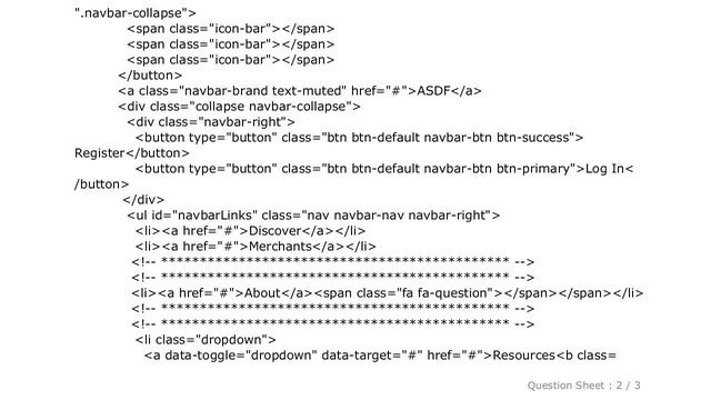 HTML : Font-awesome icon not appearing in Bootstrap navbar смотреть онлайн