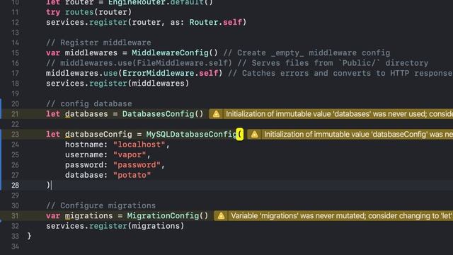 Getting your Swift API interacting with a MySQL database ? (Swift 5.1/Vapor 3) смотреть онлайн