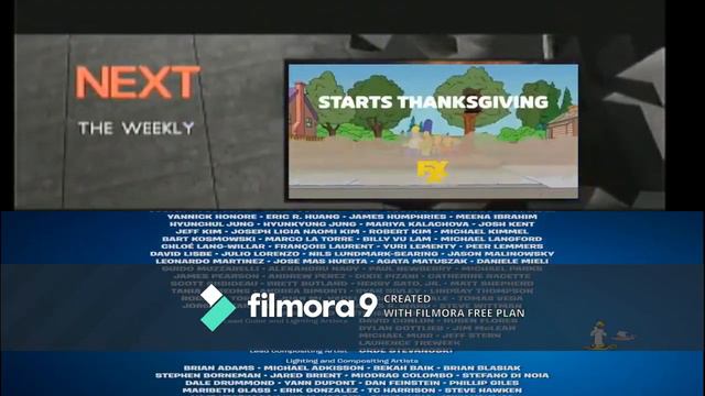 FXX End Credits смотреть онлайн