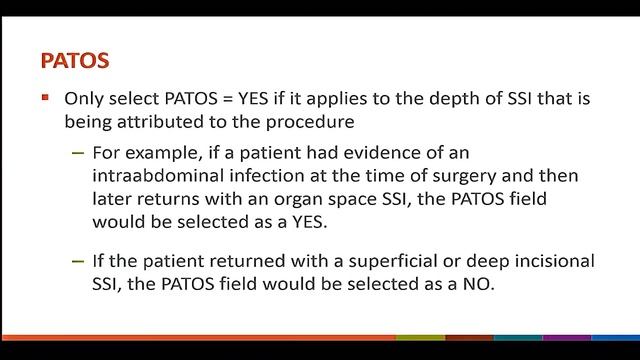 2018 NHSN Training - Surgical Site Infection (SSI) Part 1 смотреть онлайн