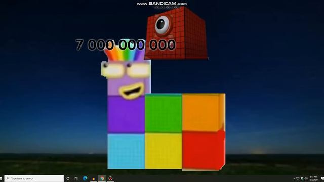 Numberblocks: Skip Counting from 1 000 to 1 QUADRILLION!!! (UPDATED) смотреть онлайн