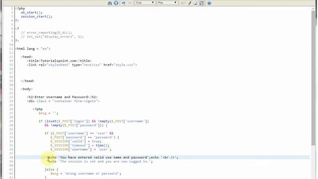 Website Tutorial Part 6: Login with PHP and Sessions Blog.DesignLove.co.uk смотреть онлайн