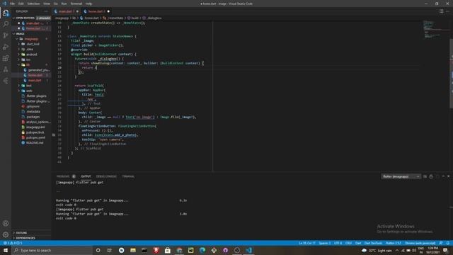 #2021 #flutter Image picker camera gallery Flutter with source code смотреть онлайн