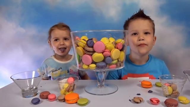 Катя и Макс Макаронс челендж!!!