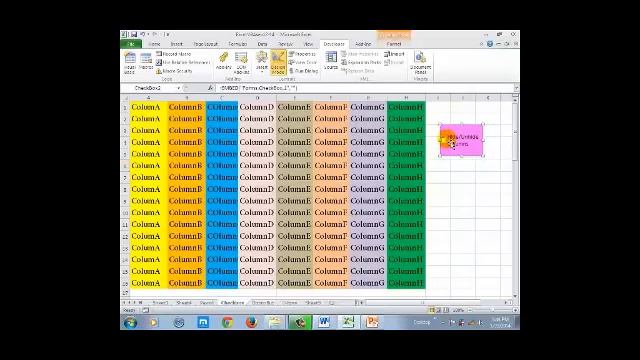 Excel VBA CheckBox смотреть онлайн