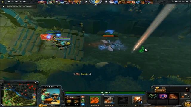 Связки Dota 2. Связки героев на линии Invoker и Gyrocopter смотреть онлайн