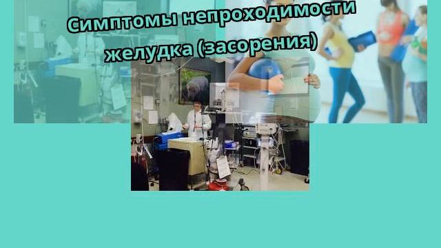 Симптомы непроходимости желудка (засорения) смотреть онлайн