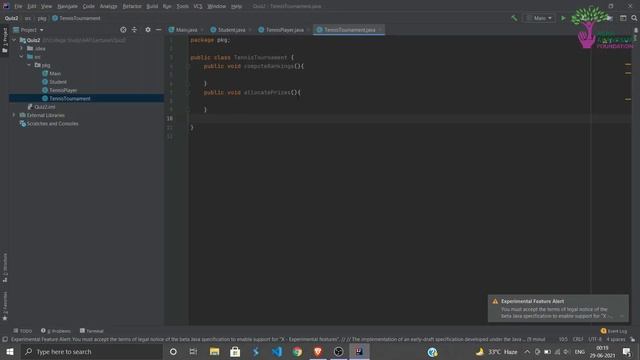 Java_Quiz No. 2 смотреть онлайн