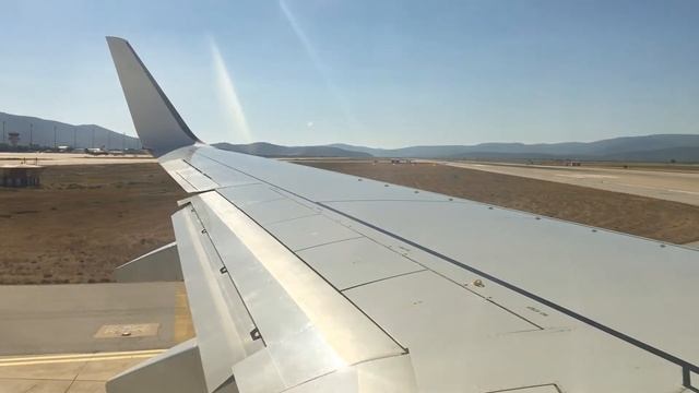 Departure Bodrum Milas Airport Transavia 737-800 смотреть онлайн