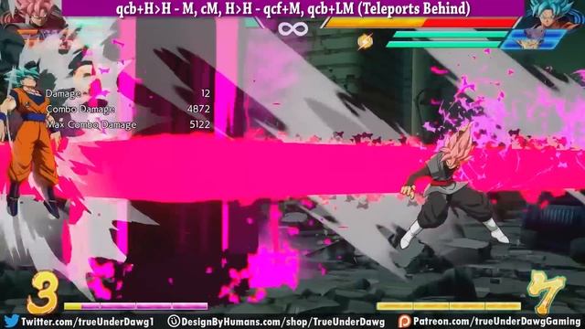 GOKU BLACK Best Combos - Easy to Advanced! - Dragon Ball FighterZ смотреть онлайн