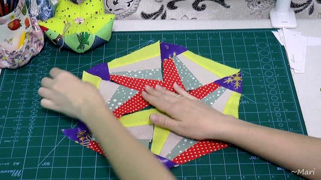 ✨Seven creative patterns from fabric remnants! Easy and simple. смотреть онлайн