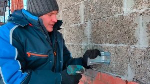 Арболит - какой крепёж нужен для крепления фасада? НАГЕЛЬ ИЛИ САМОРЕЗ ТЕСТЫ крепежа. Дом из арболит