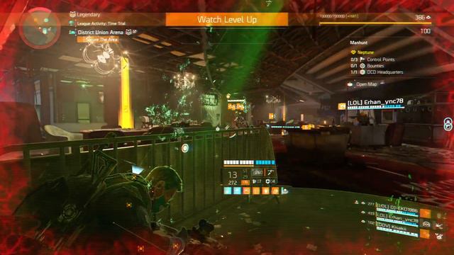 Division 2 - District Union Arena Legendary DPS Gameplay PS4 PRO