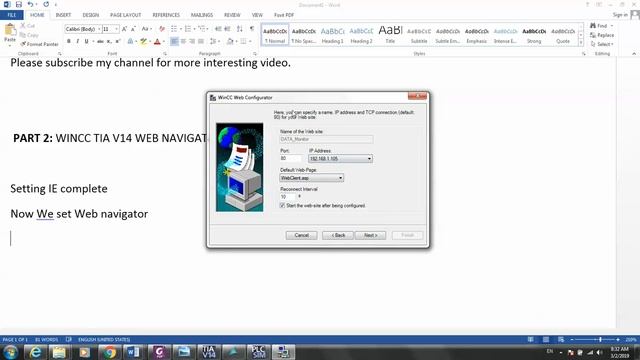 PART2 : SCADA TIA PORTAL V14 Wincc Webnavigator Web server and Web UX access by Smart phone or PC смотреть онлайн