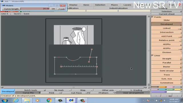 CAD LECTRA Moderis Software FUNCTION F 1( PART 1) смотреть онлайн