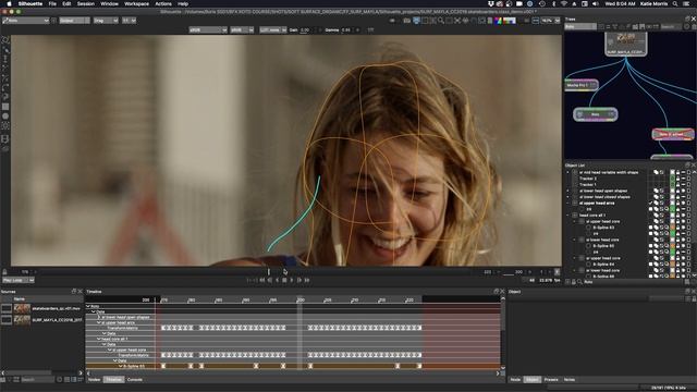 Silhouette Essentials Roto - 04G Hair Roto [Boris FX Rotoscoping]